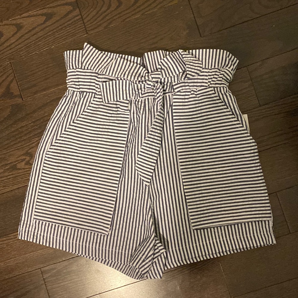 NWT Zara stripe shorts